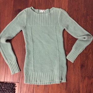 Green sweater